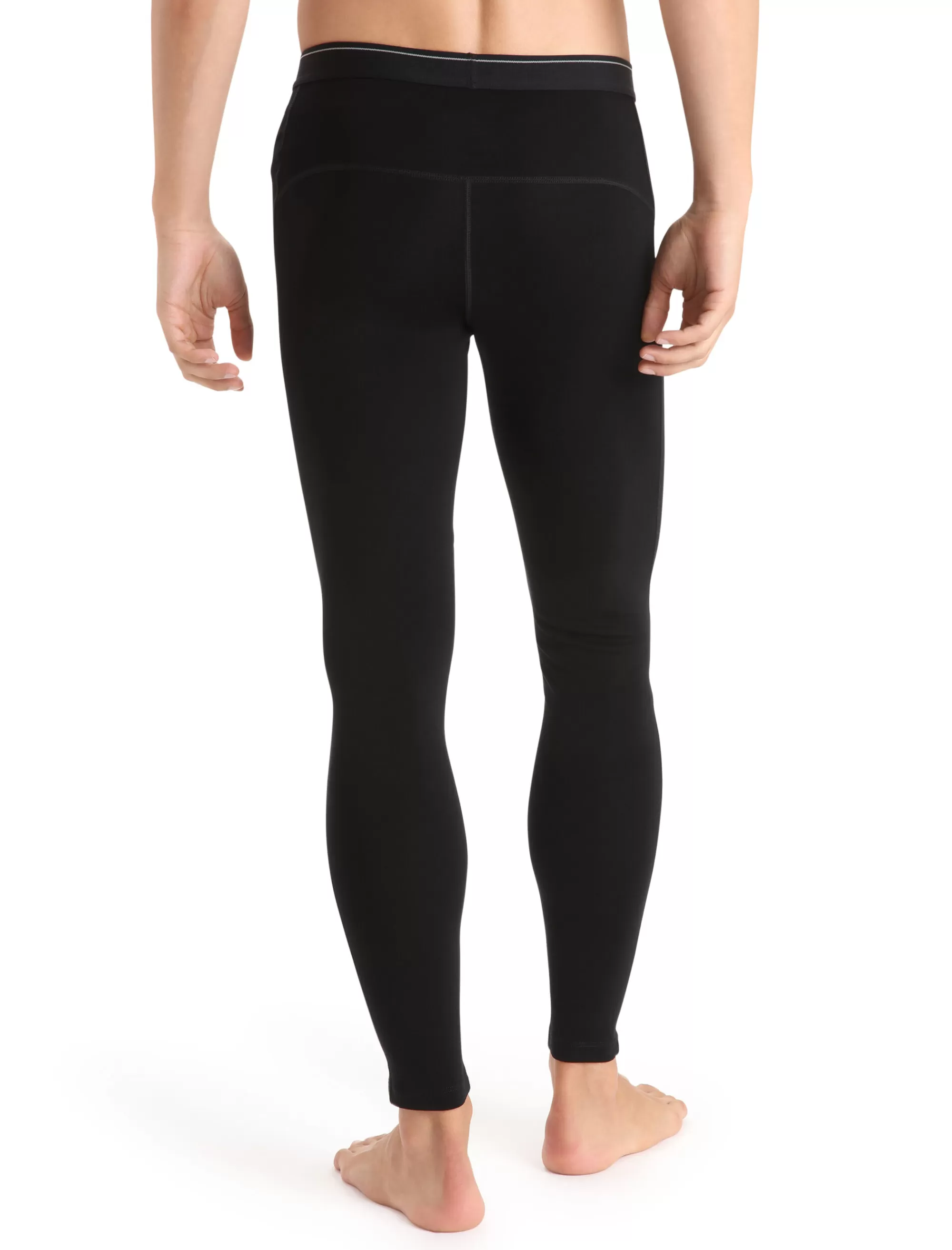 Icebreaker 300 Merinofine™ Legging Thermique Merinos Homme Black Best Sale