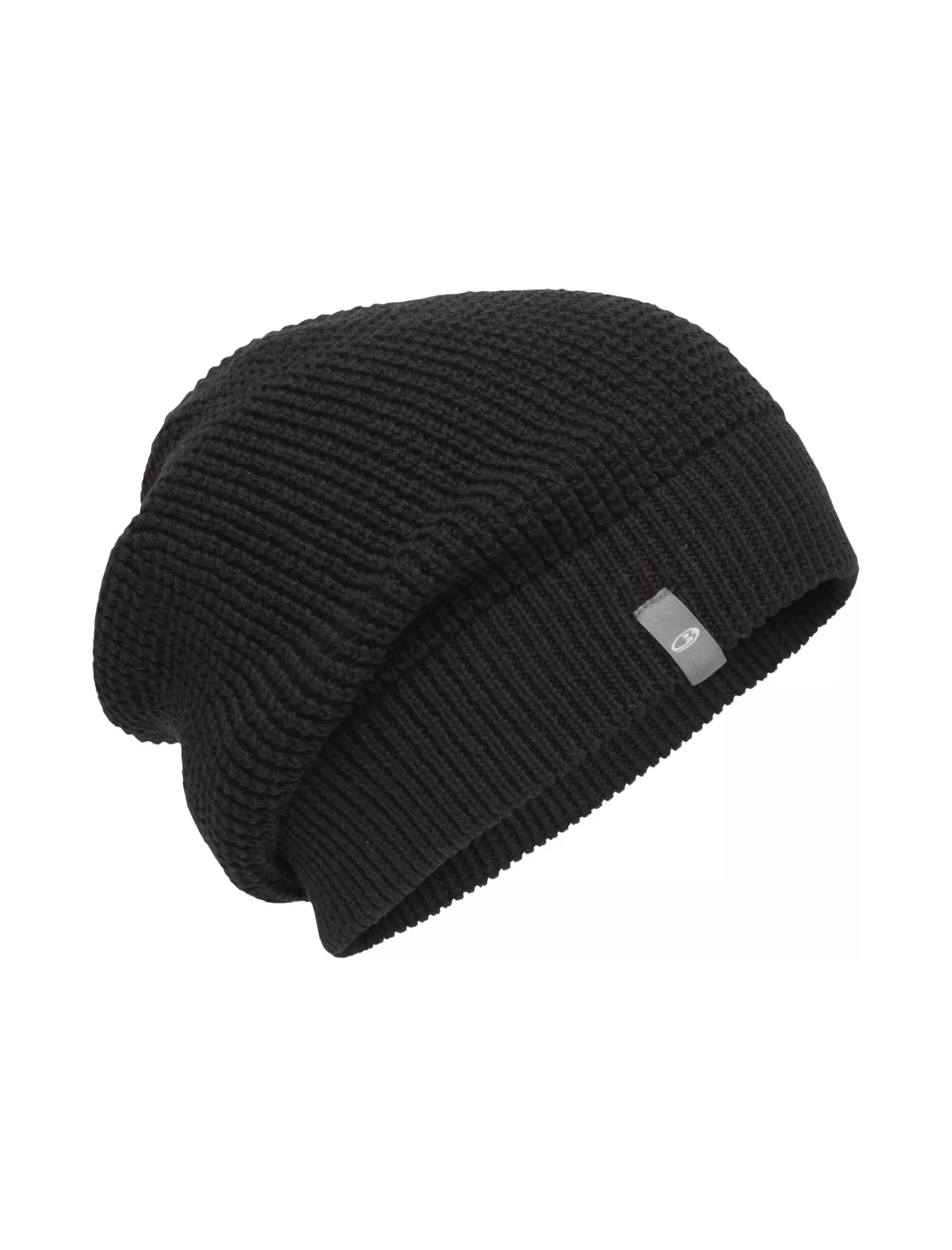 Icebreaker Bonnet Long Feadan Unisexe Black Outlet