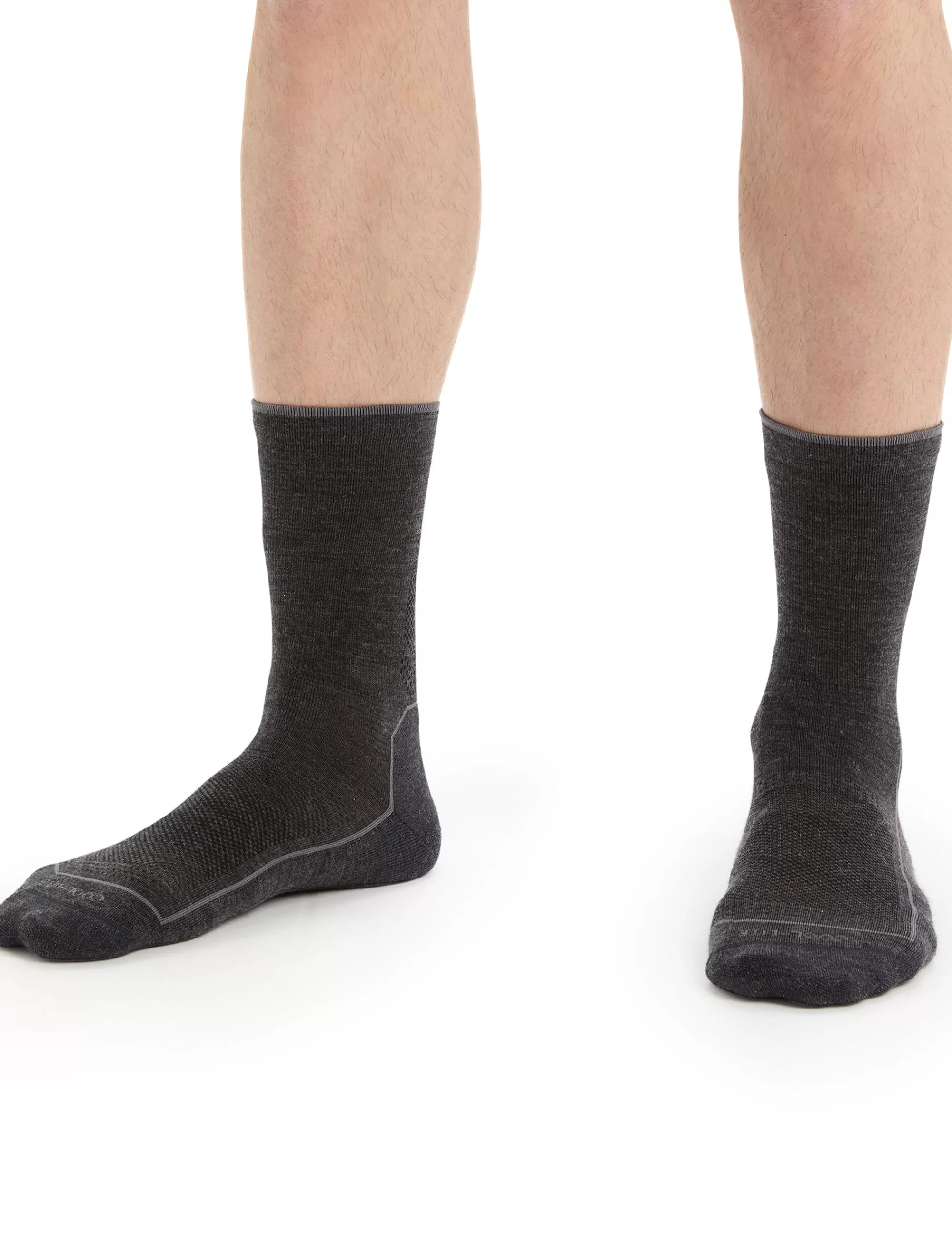 Icebreaker Chaussettes 3/4 Merinos Cool-Lite™ Hike Homme Jet Heather/Monsoon Flash Sale