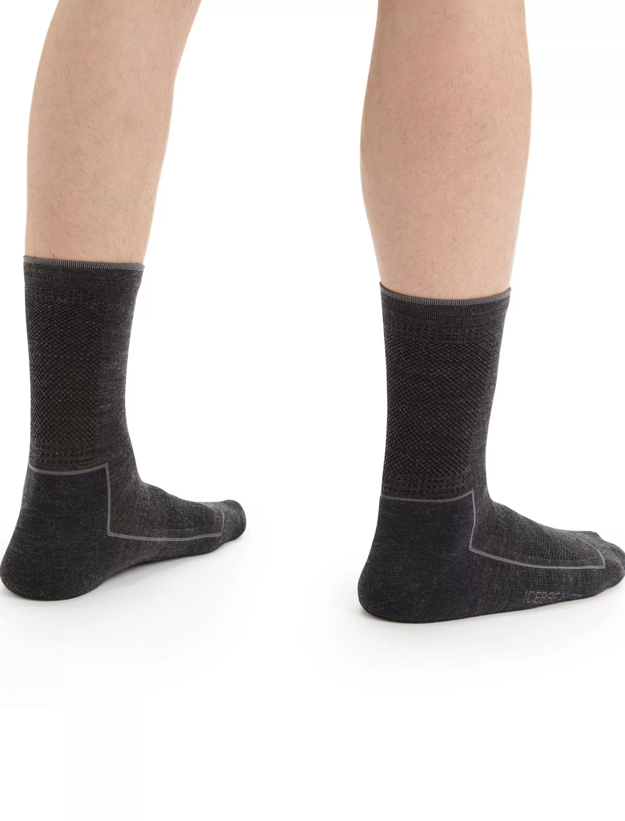 Icebreaker Chaussettes 3/4 Merinos Cool-Lite™ Hike Homme Jet Heather/Monsoon Flash Sale