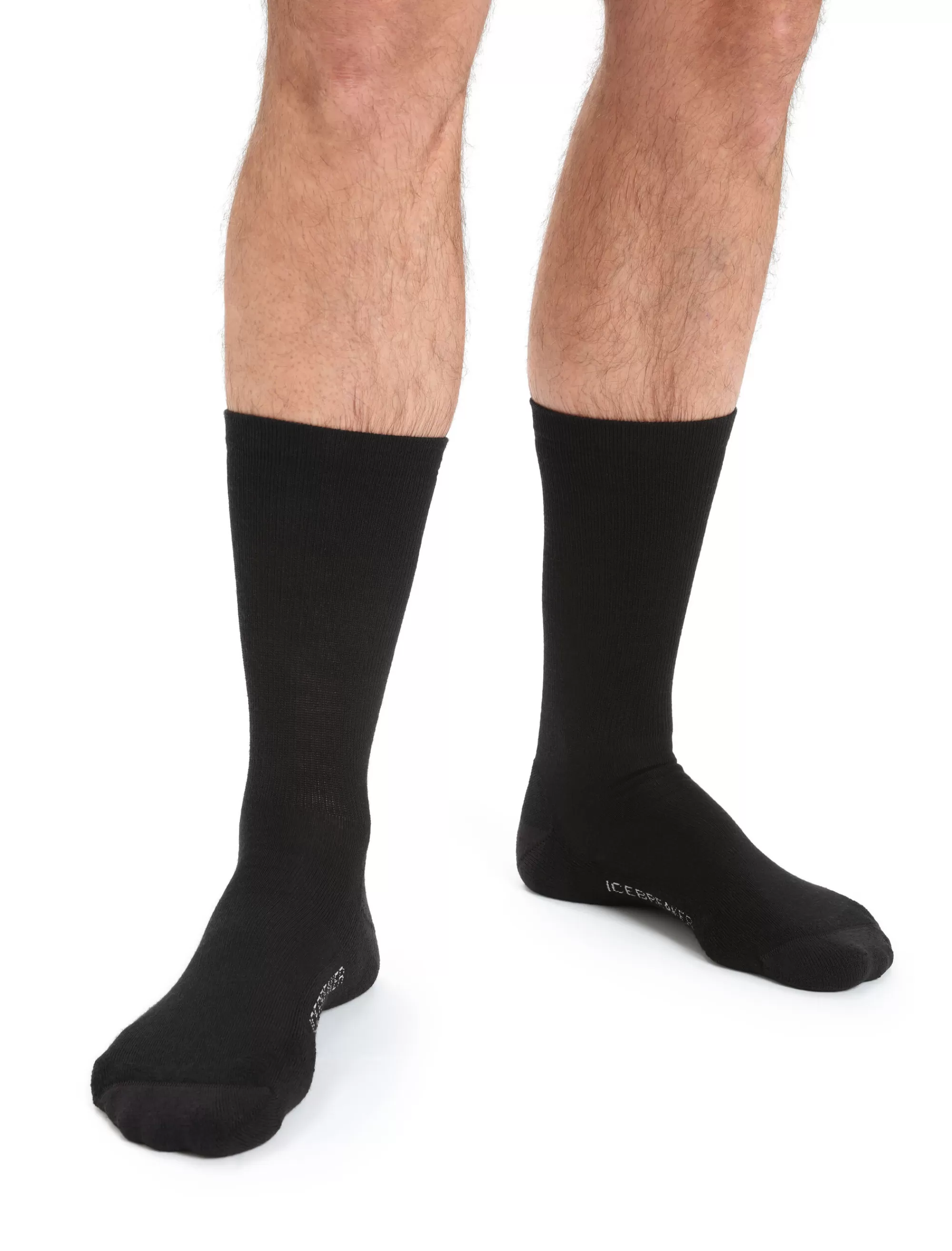 Icebreaker Chaussettes Merinos Grammage Leger Lifestyle Homme Black Shop