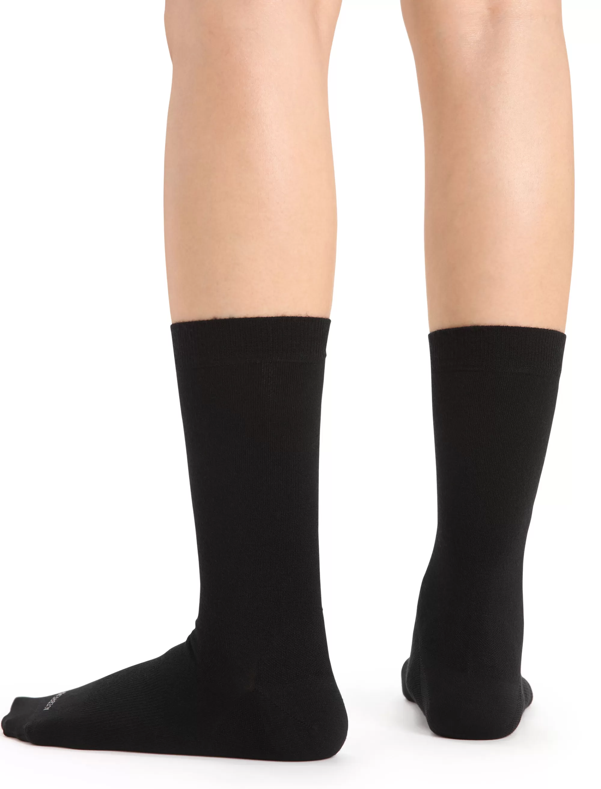 Icebreaker Chaussettes Merinos Jauge Fine Lifestyle Femme Black Cheap