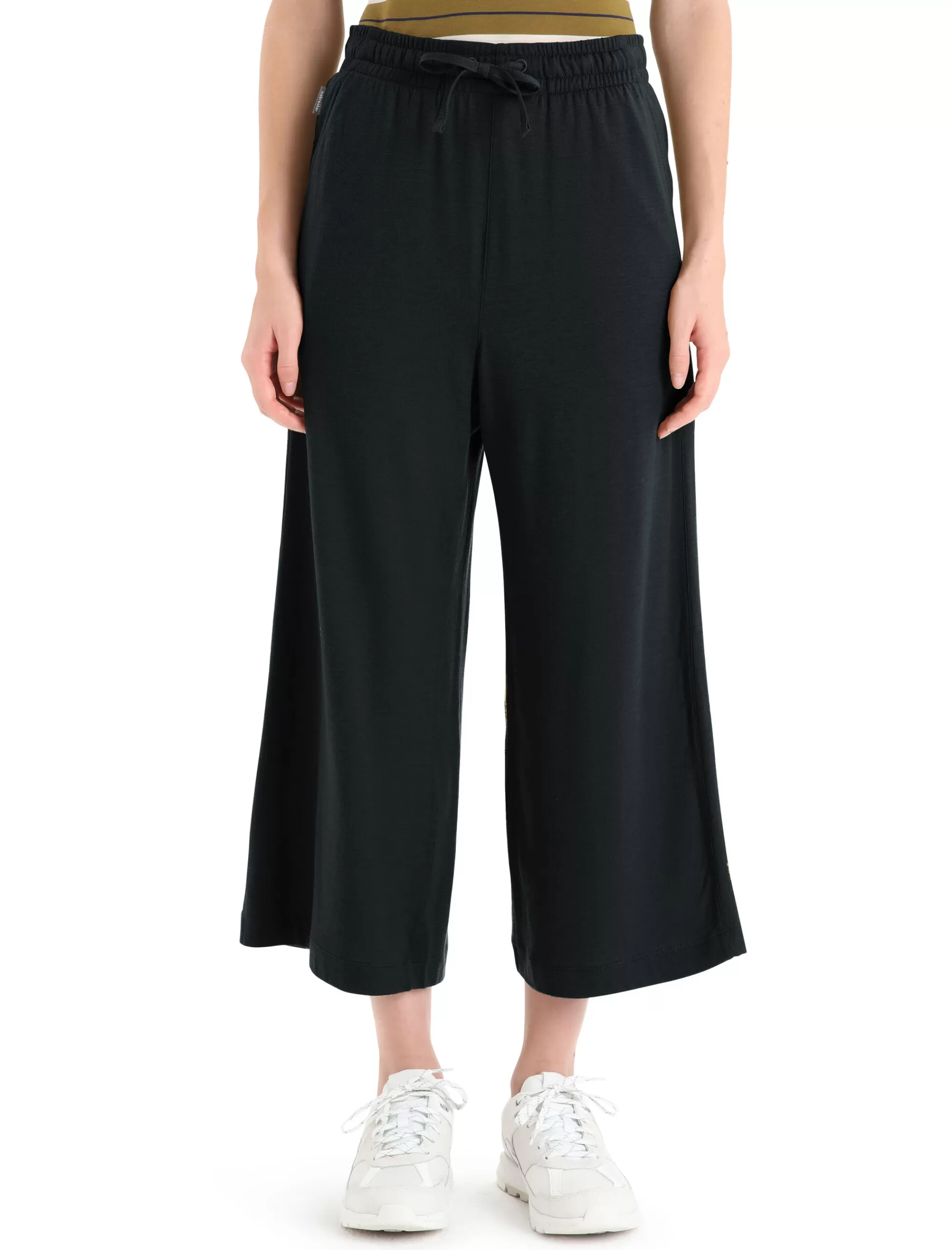 Icebreaker Jupe-Culotte Merinos Granary Femme Black Online