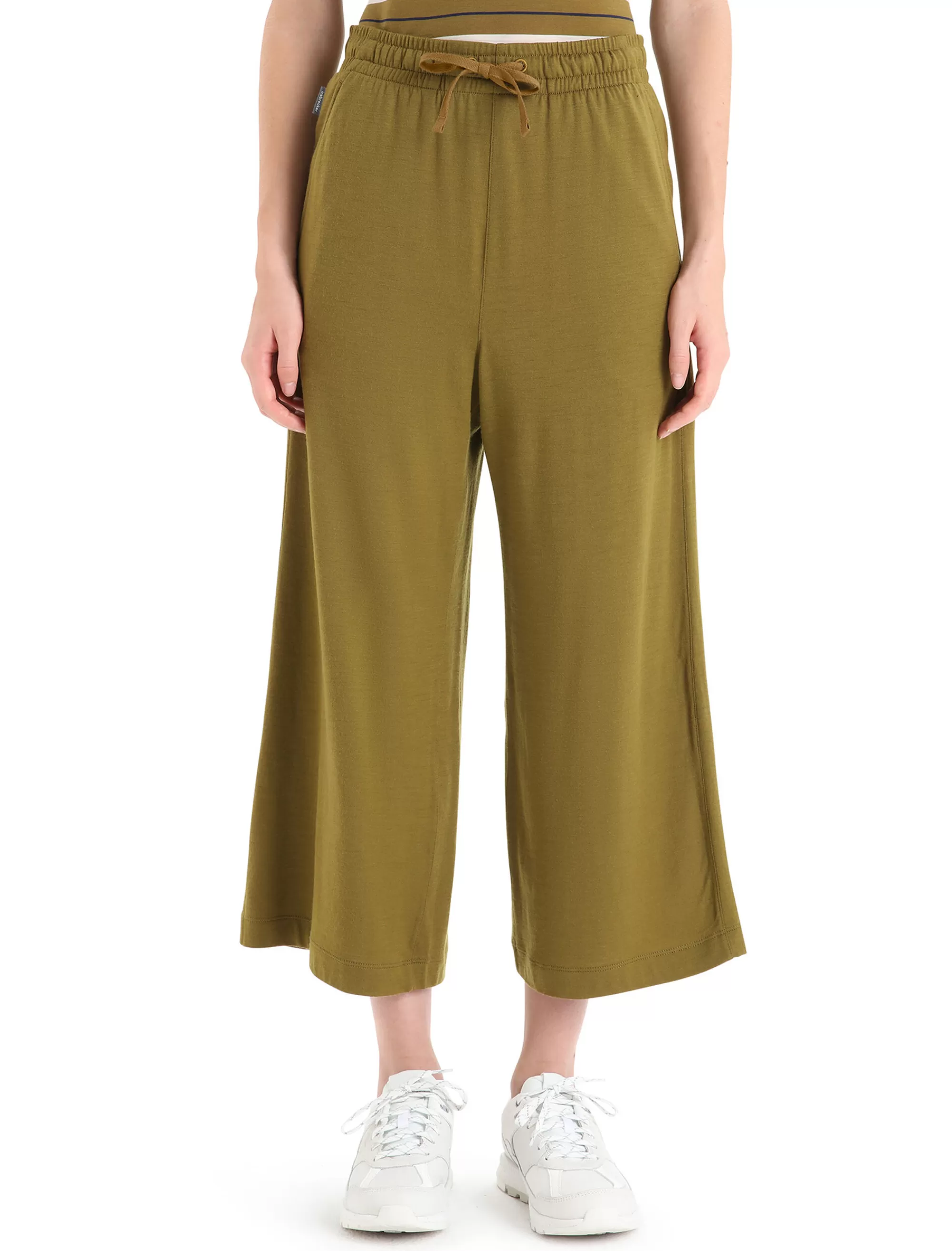 Icebreaker Jupe-Culotte Merinos Granary Femme Algae Best Sale