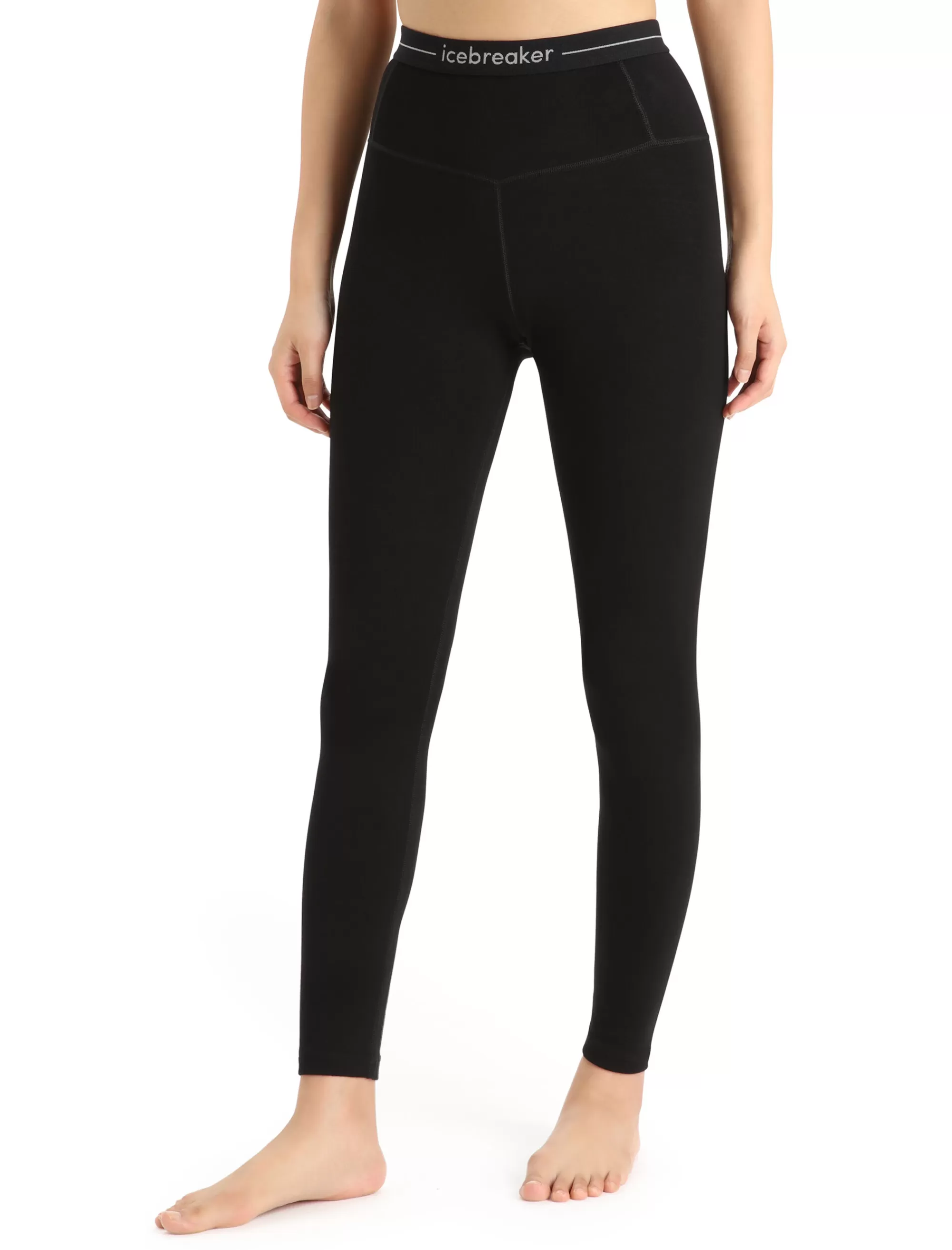 Icebreaker Legging Taille Haute Merinos 260 Tech Femme Black Clearance