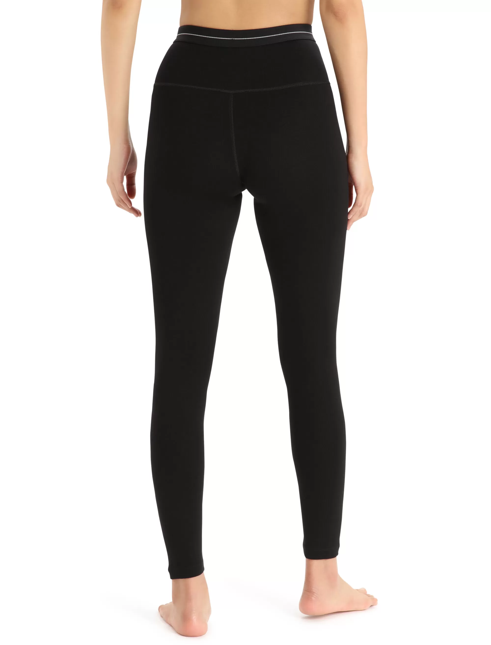 Icebreaker Legging Taille Haute Merinos 260 Tech Femme Black Clearance