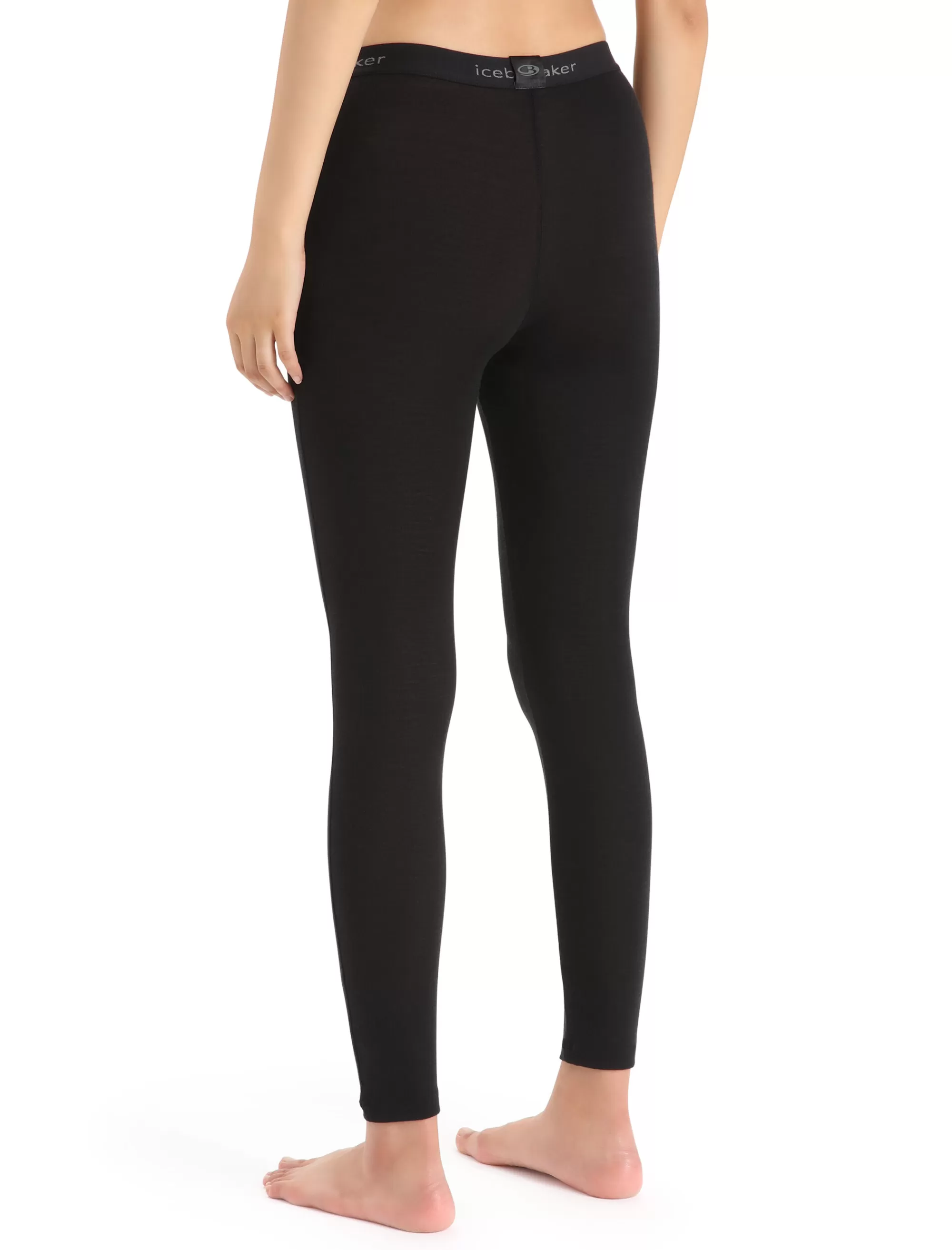 Icebreaker Legging Thermique Merinos 175 Everyday Femme Black Cheap