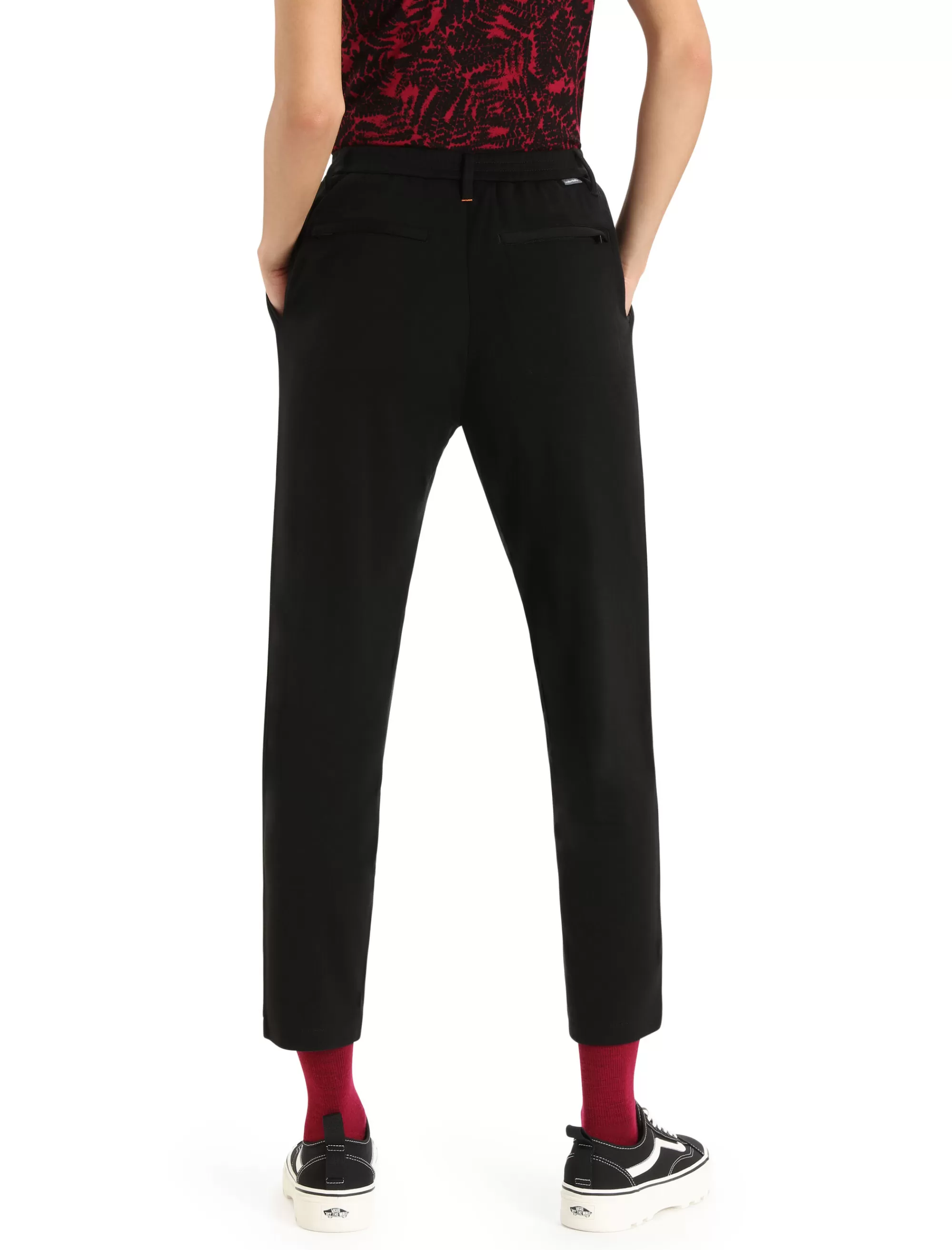 Icebreaker Pantalon Interlock Merinofine™ Femme Black Best Sale