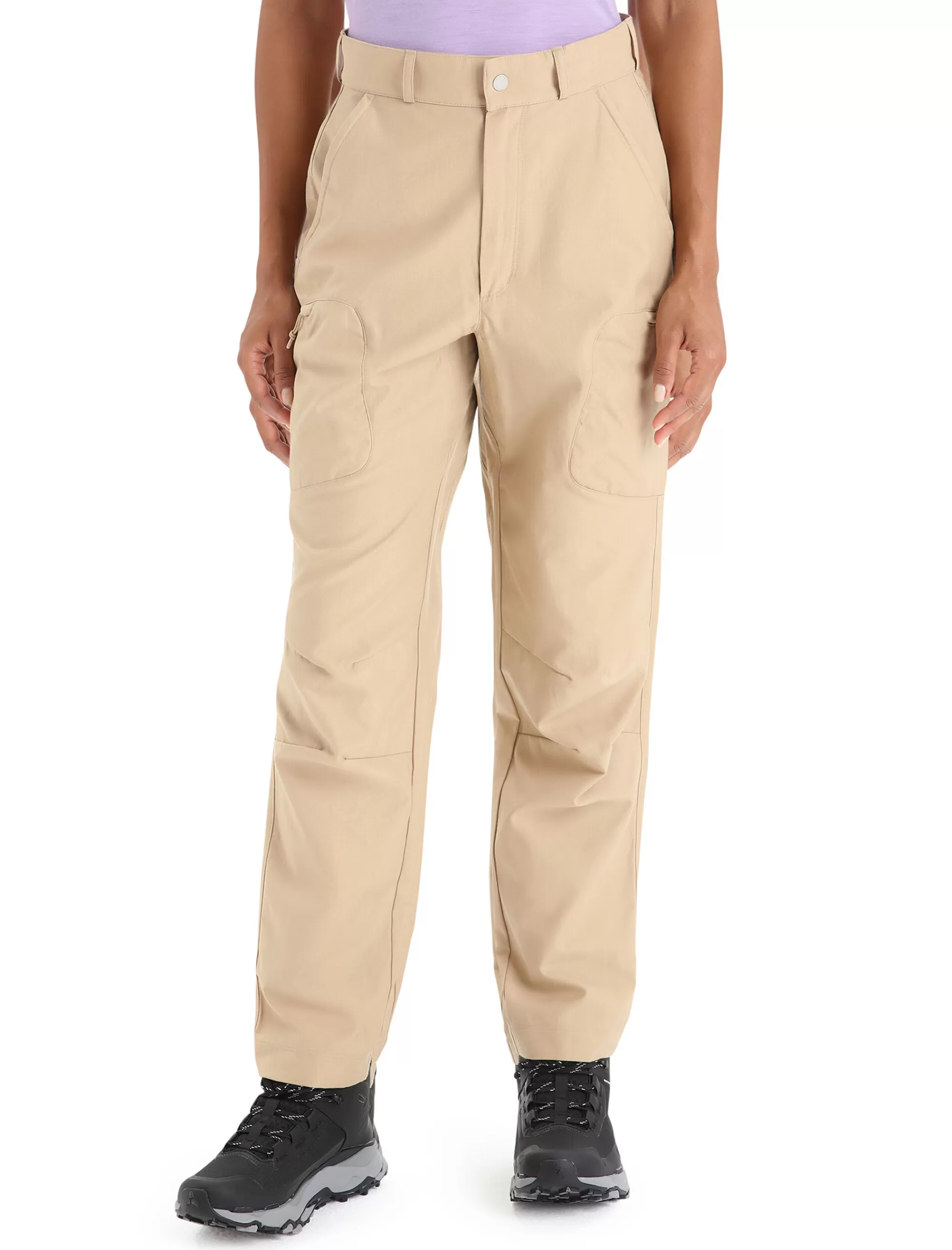 Icebreaker Pantalon Merinos Hike Femme Sand Best