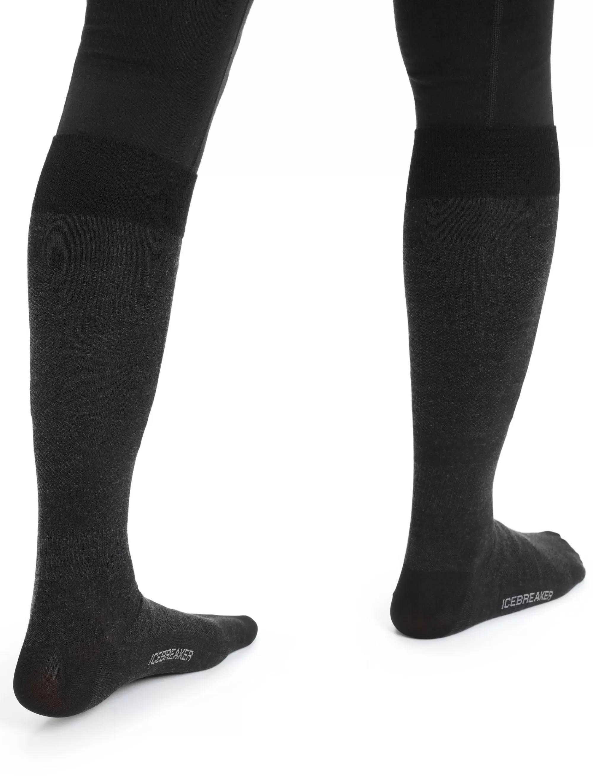 Icebreaker Sous-Chaussettes Hautes Merinos Snow Femme Black Flash Sale