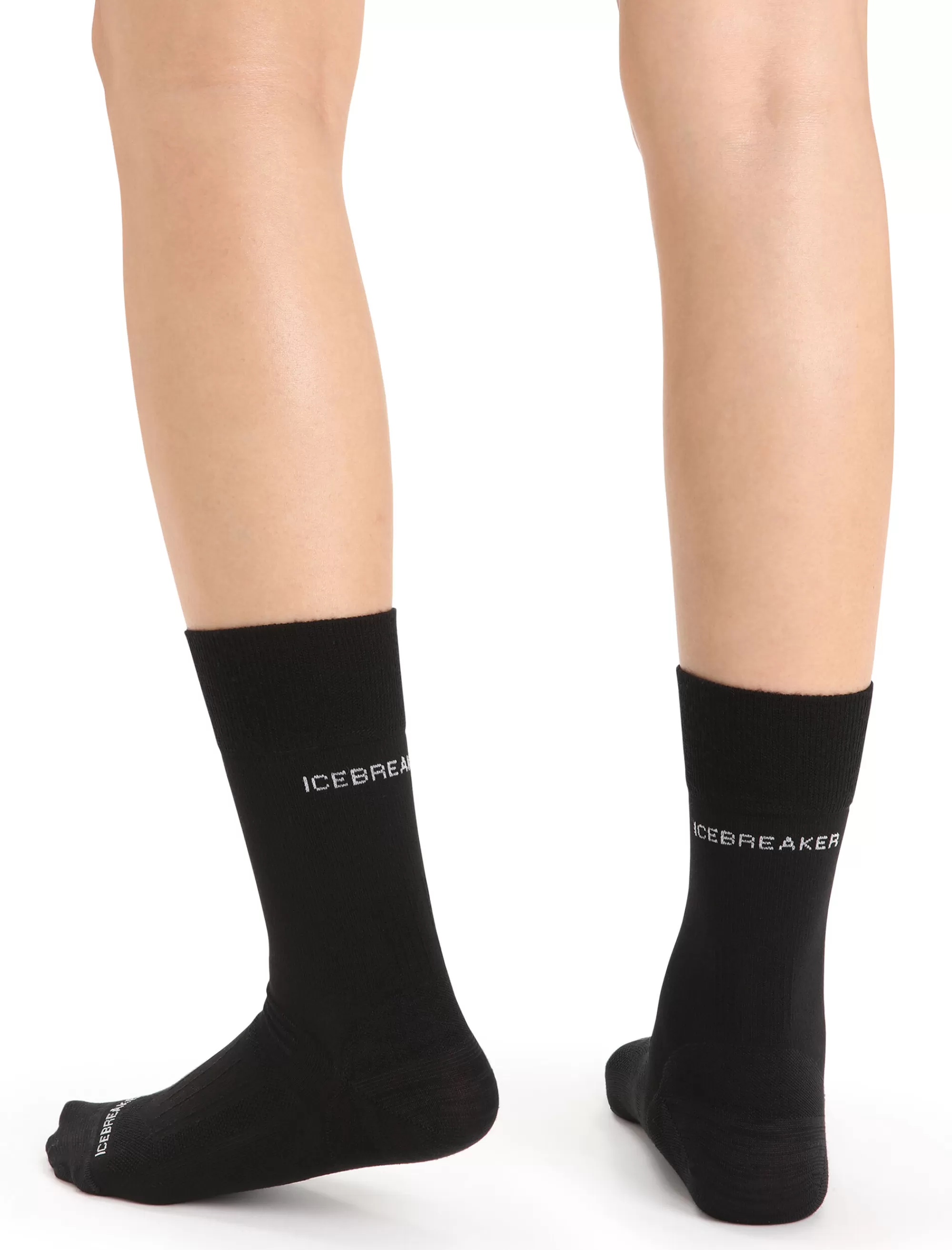 Icebreaker Sous-Chaussettes Merinos Hike Femme Black Discount