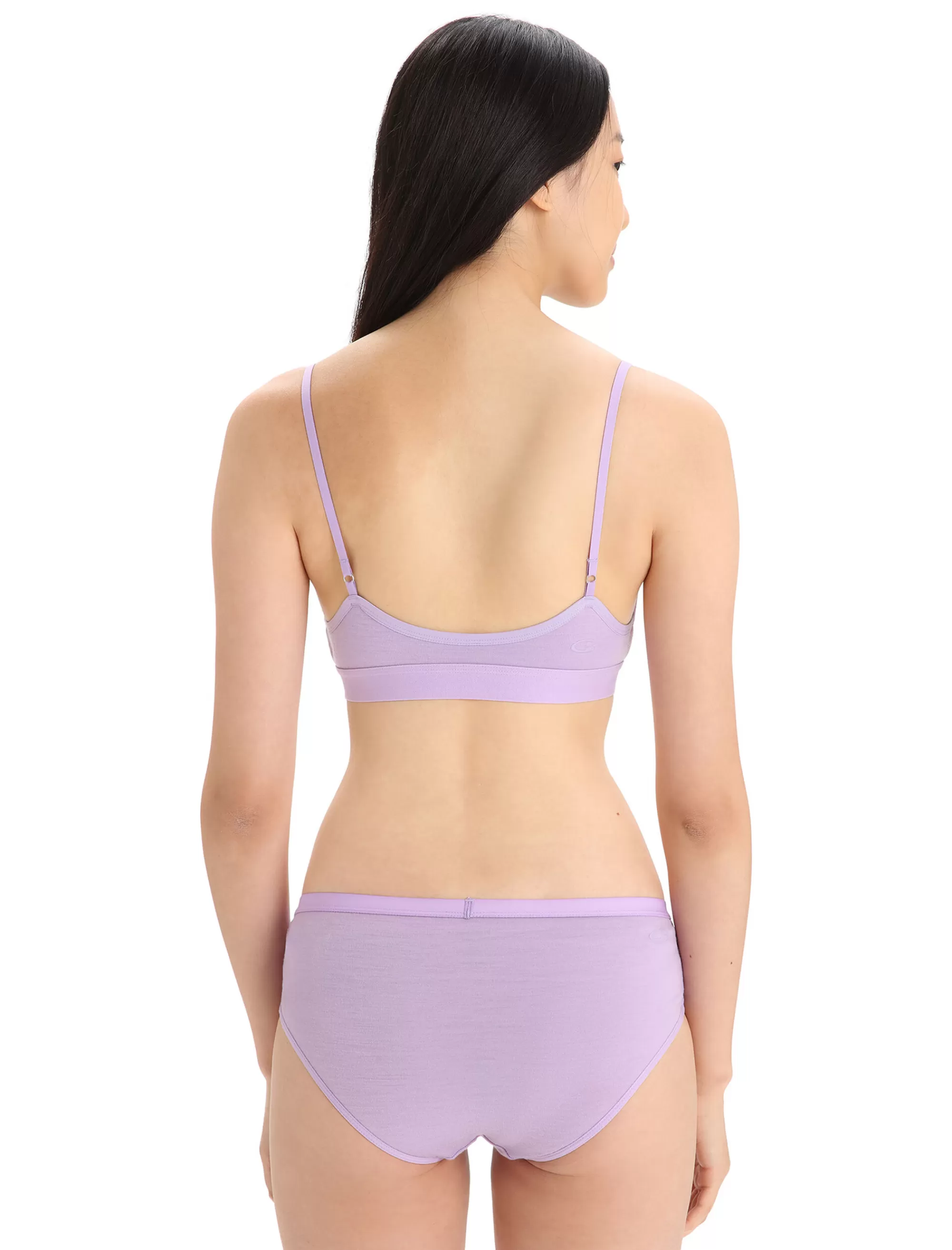 Icebreaker Soutien-Gorge Merinos Siren Femme Purple Gaze Online