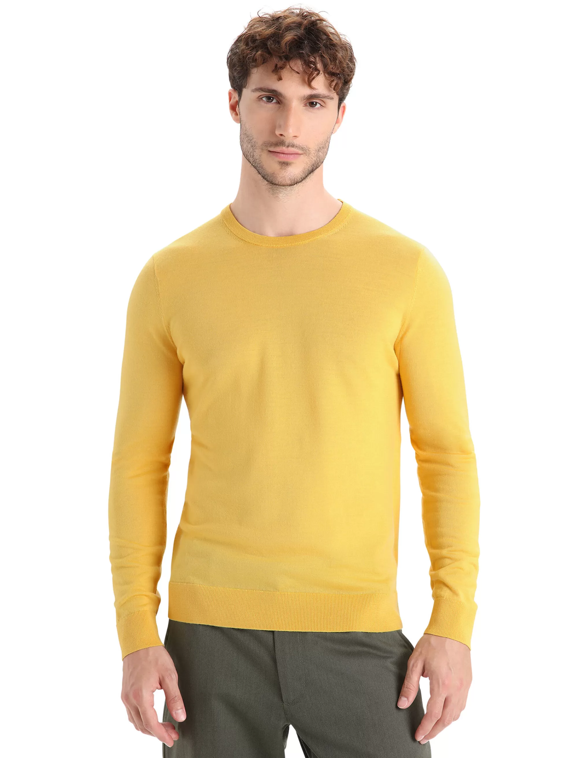 Icebreaker Sweater Manches Longues Merinos Wilcox Homme Summer Outlet