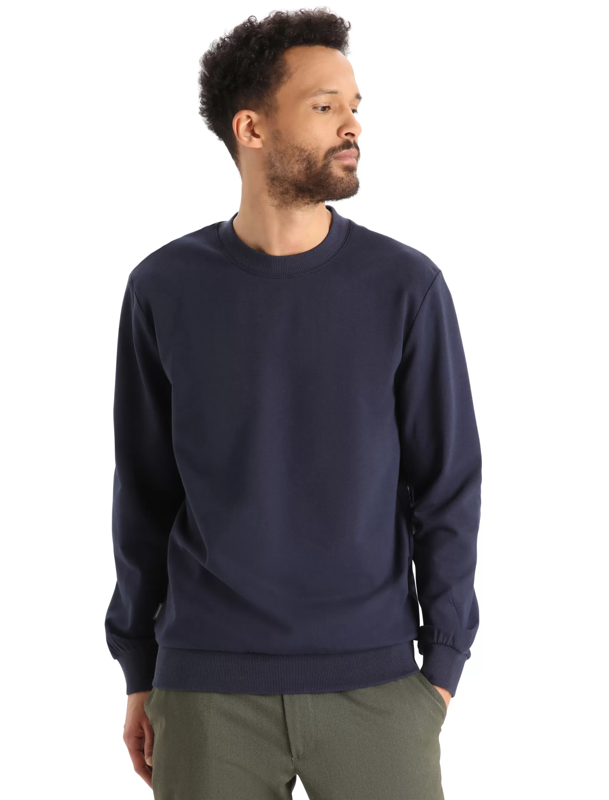 Icebreaker Sweatshirt Manches Longues Merinos Central Ii Homme Midnight Navy Online