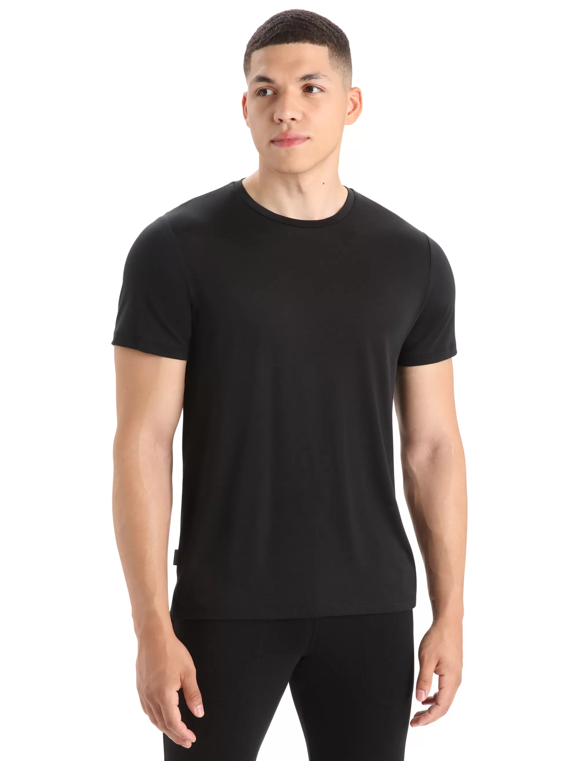 Icebreaker T-Shirt Manches Courtes Merinos Sphere Ii Homme Black Flash Sale